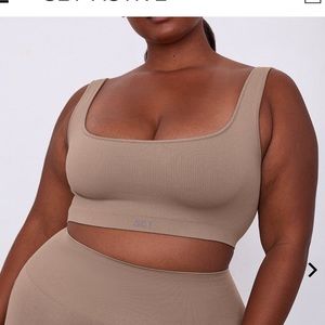 Box Cut Sand Sculptflex Bra